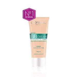 Base BB Cream L'Oréal Paris Efeito Matte Cor Média FPS 50, 30ml