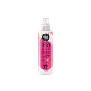 Salon Line, Meu Liso Demais, Spray Defrizante Protetor Térmico, Vegano - Para Cabelos Lisos Naturais, Alisados ou Relaxados, 240 ml