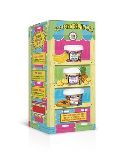 Kit Cronograma Capilar Be(m) dita Ghee 3 Produtos, Lola Cosmetics