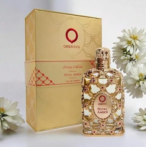 Royal Amber Luxury Collection Eau de Parfum - Perfume Árabe Unissex 80ml